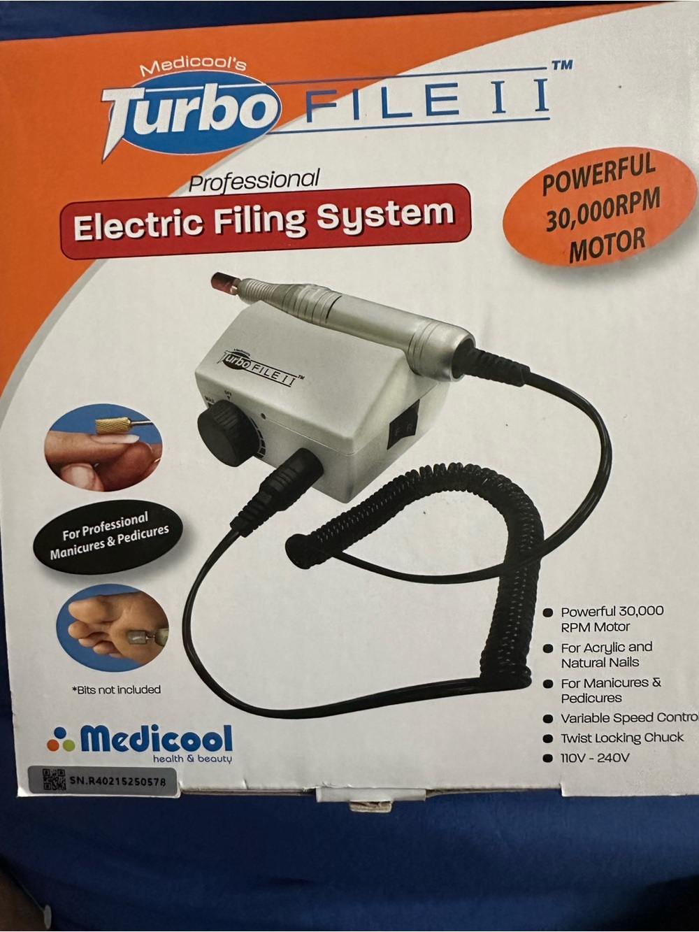 Turbo File II Electric Filing System - White